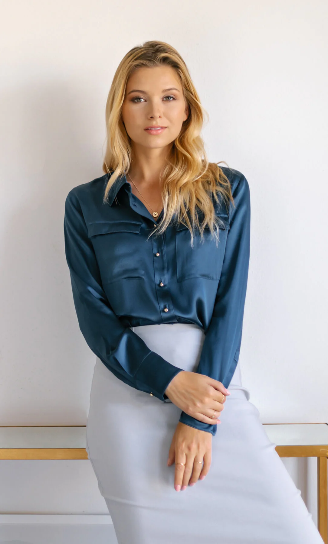 Bellagio Silk Blouse - Image 12