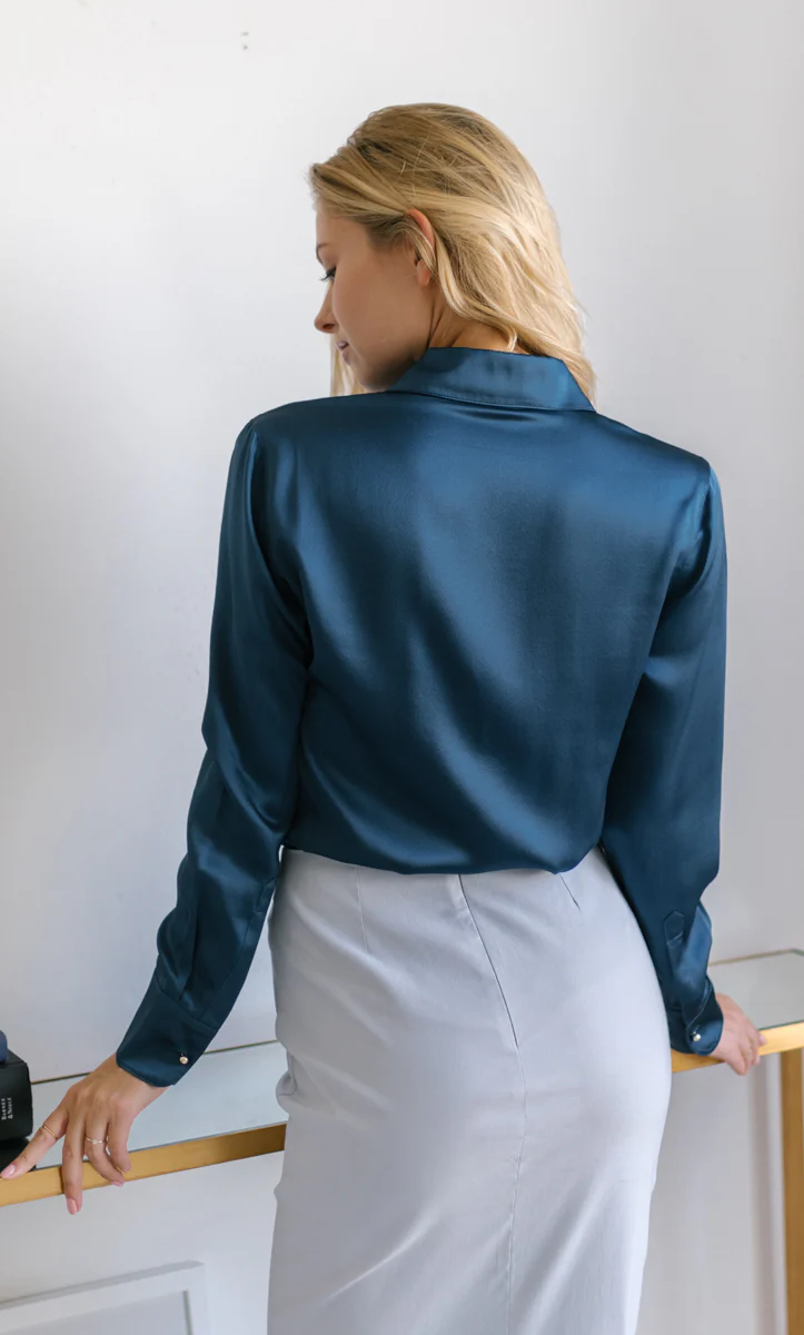 Bellagio Silk Blouse - Image 14