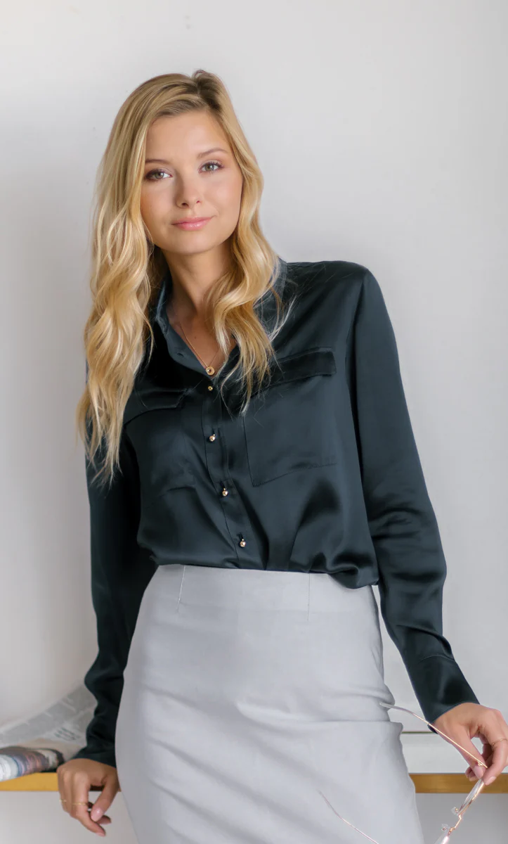 Bellagio Silk Blouse - Image 9