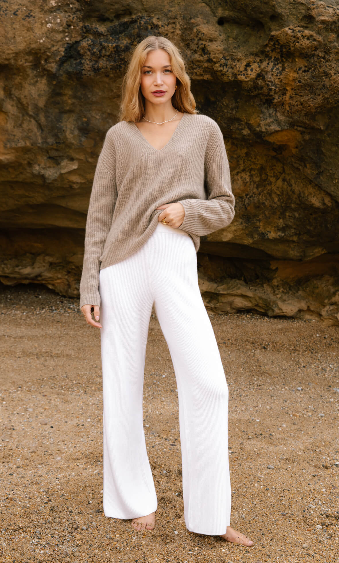 Como Cashmere Fisherman Sweater - Image 27