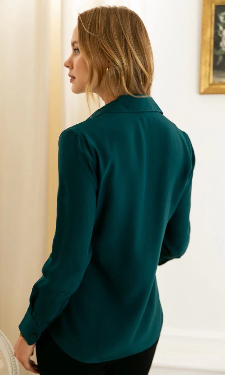 Florence Silk Blouse - Image 16