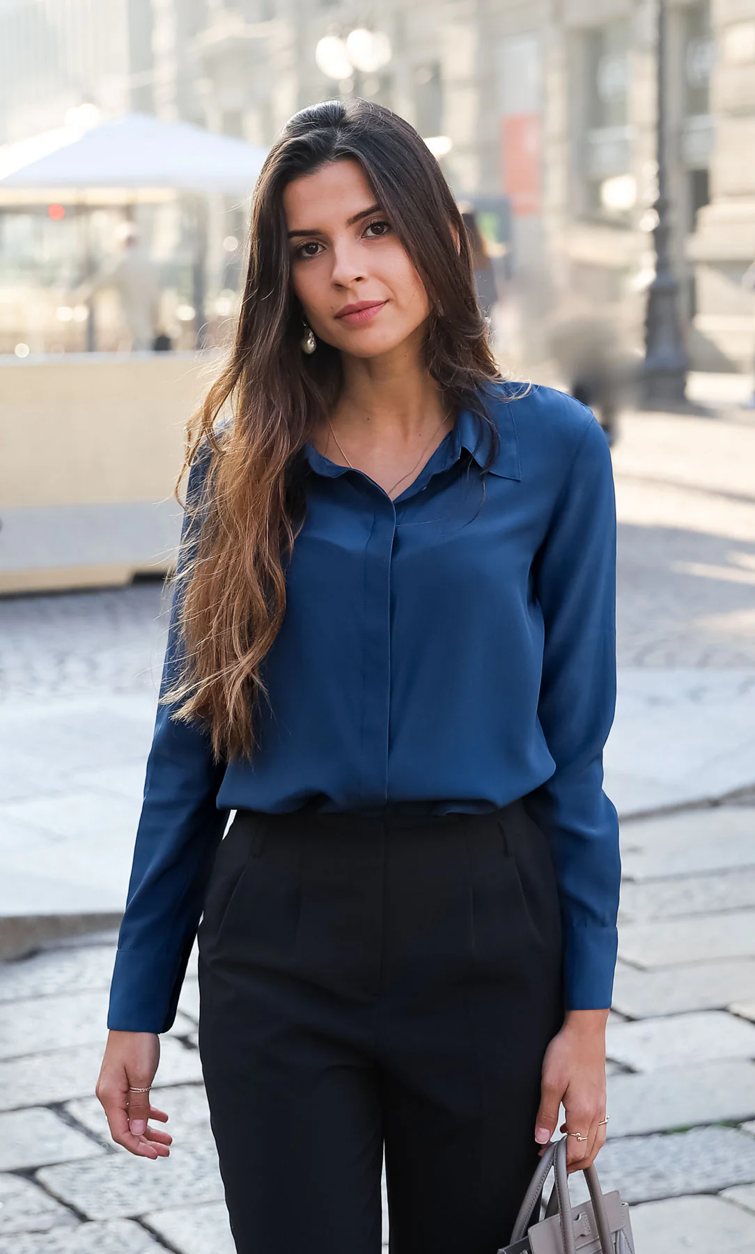 Florence Silk Blouse - Image 24