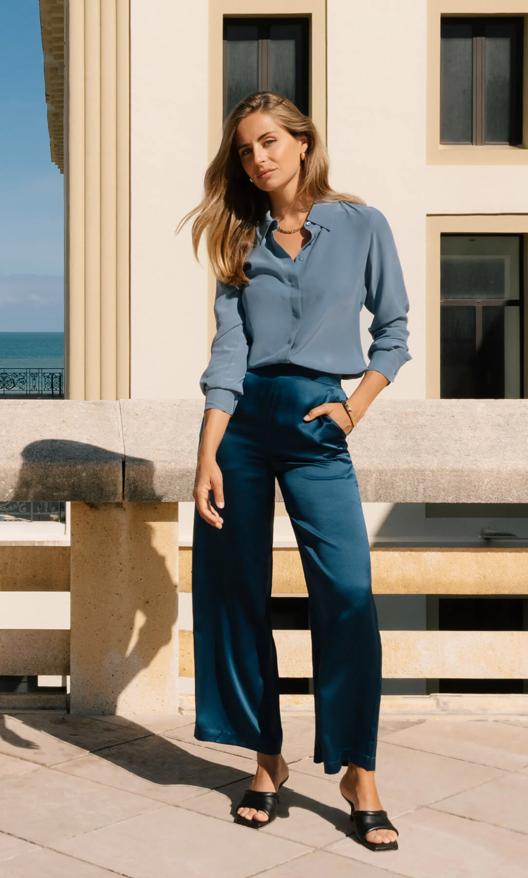 Florence Silk Blouse - Image 5