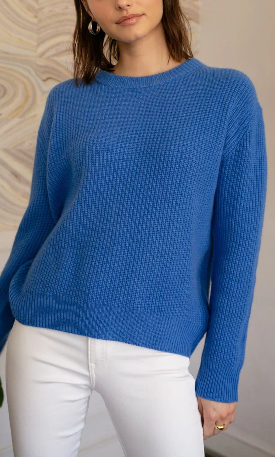 Lombardia Cashmere Fisherman Sweater - Image 15
