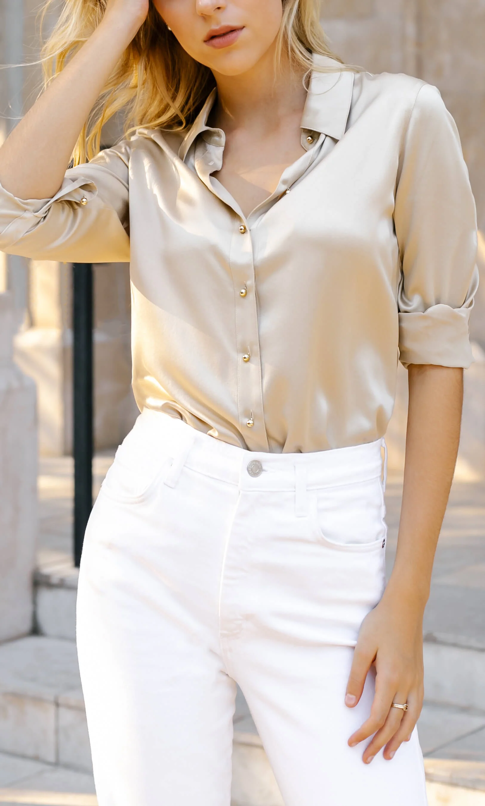 Milano Silk Blouse - Image 10