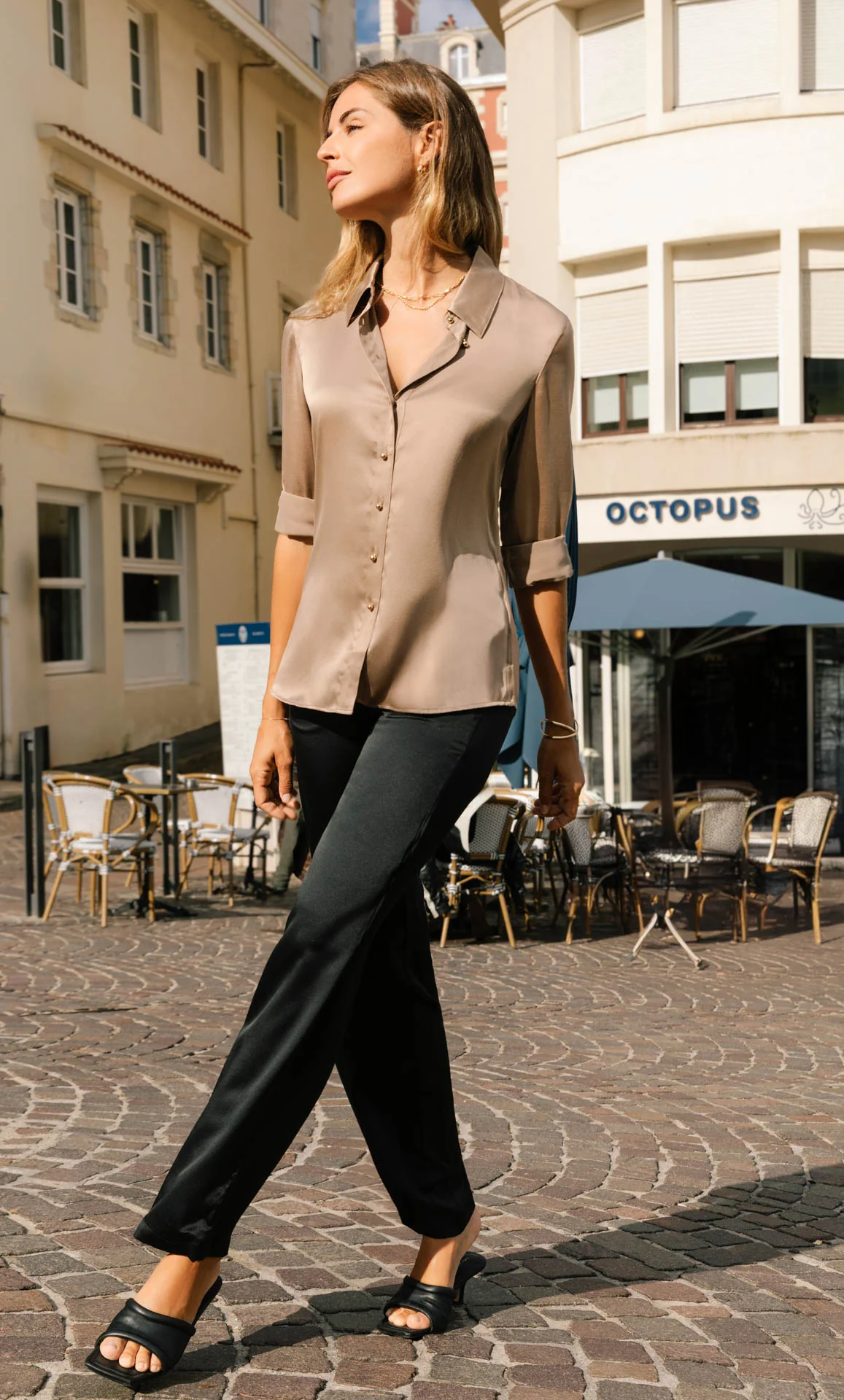 Milano Silk Blouse - Image 36