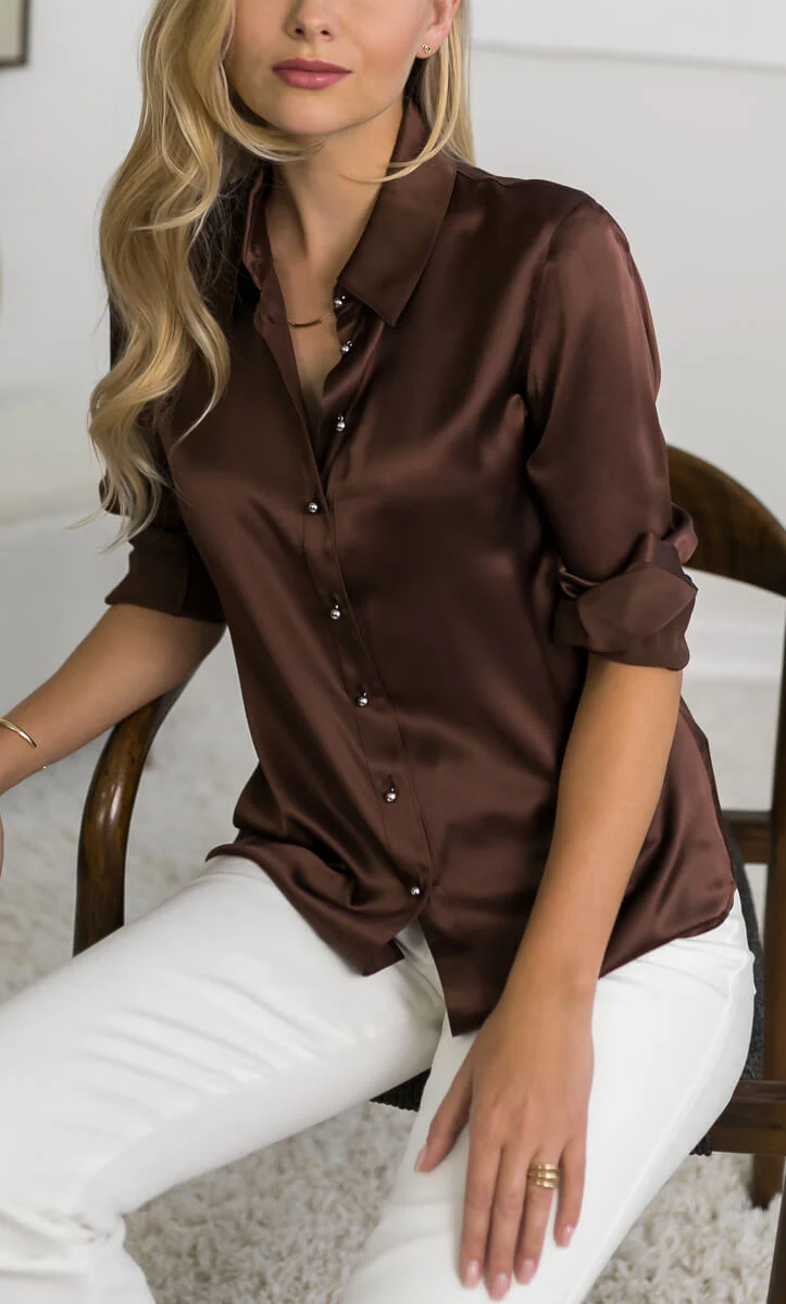 Milano Silk Blouse - Image 48