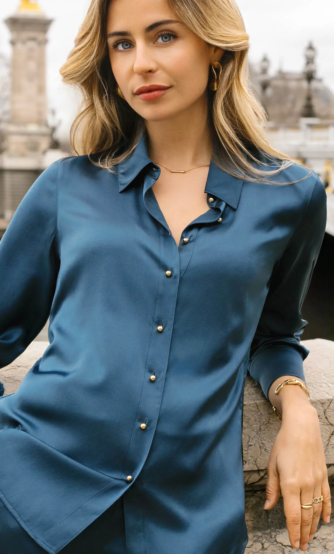 Milano Silk Blouse - Image 5