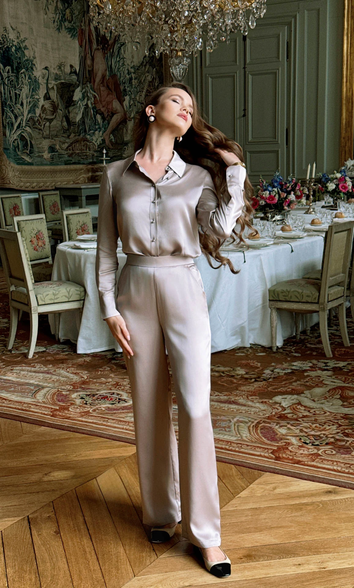 Milano Silk Blouse - Image 53