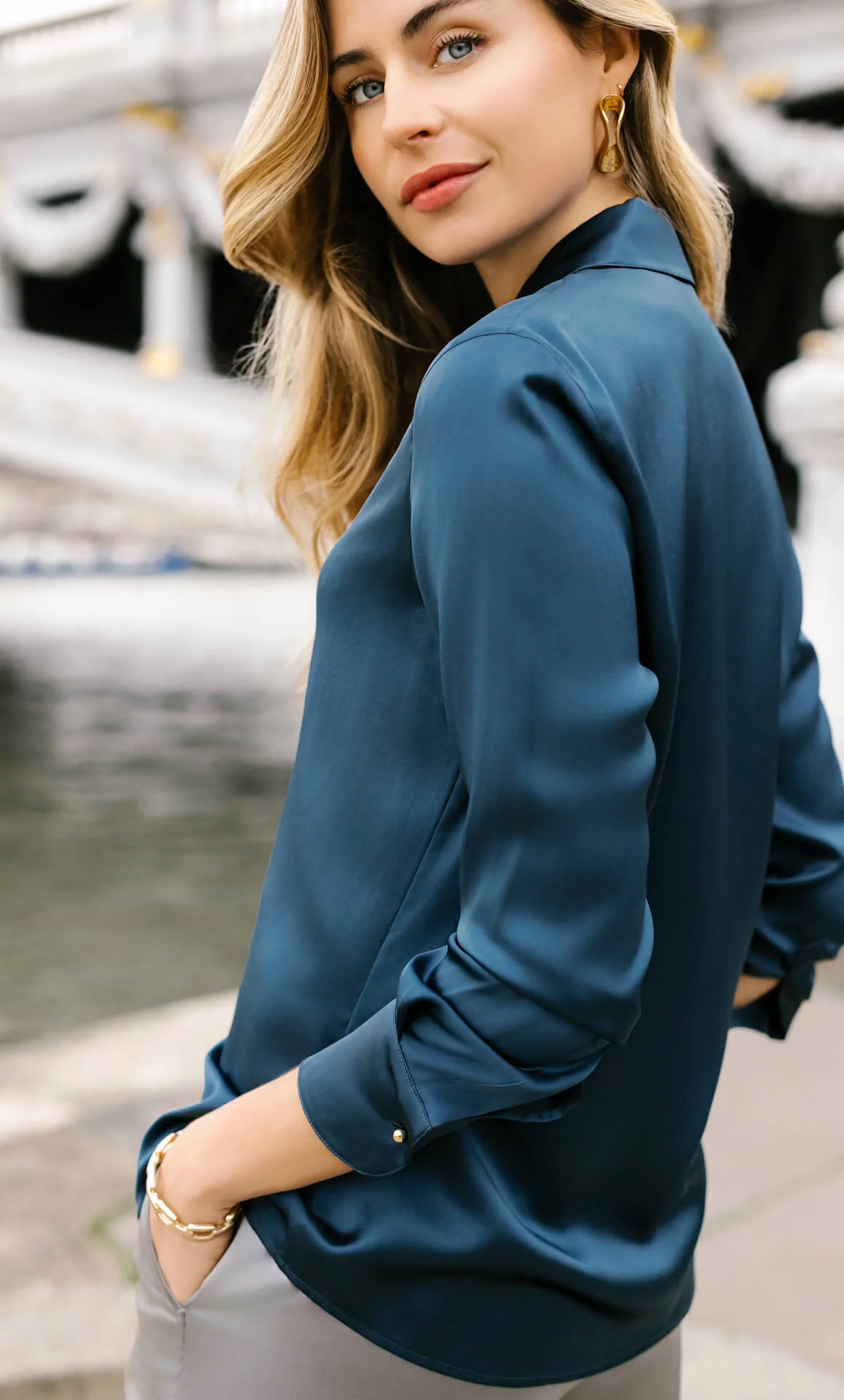 Milano Silk Blouse - Image 7