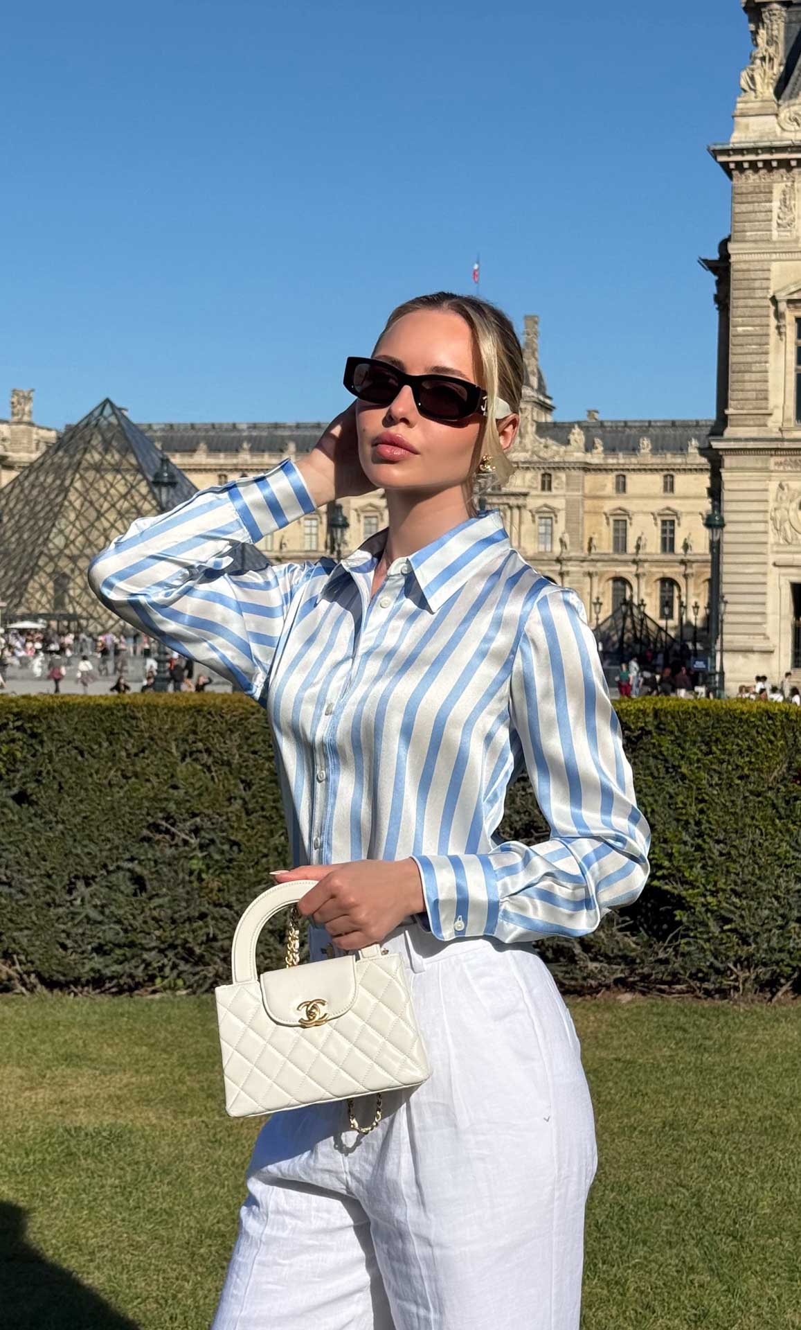 Monaco Silk Blouse - Image 14