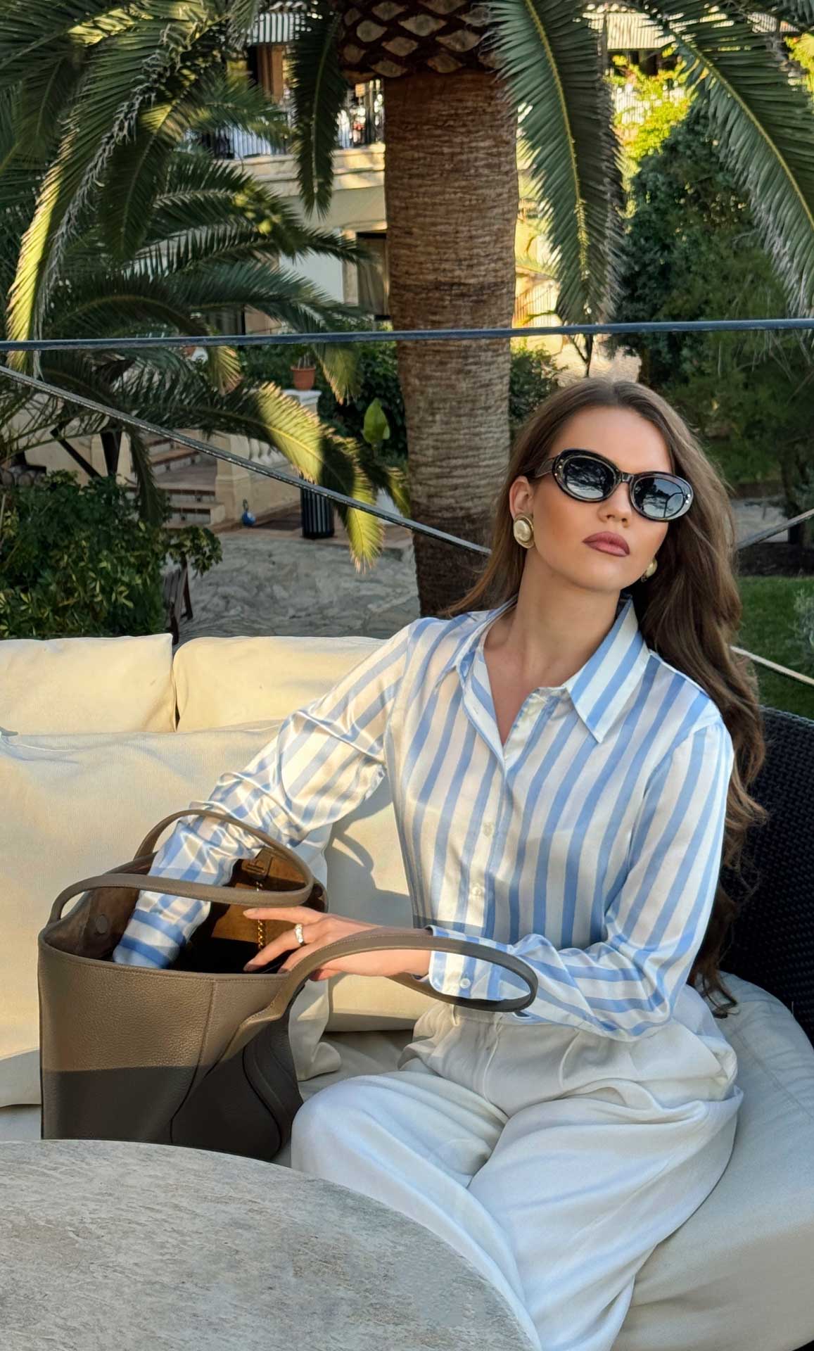 Monaco Silk Blouse - Image 16