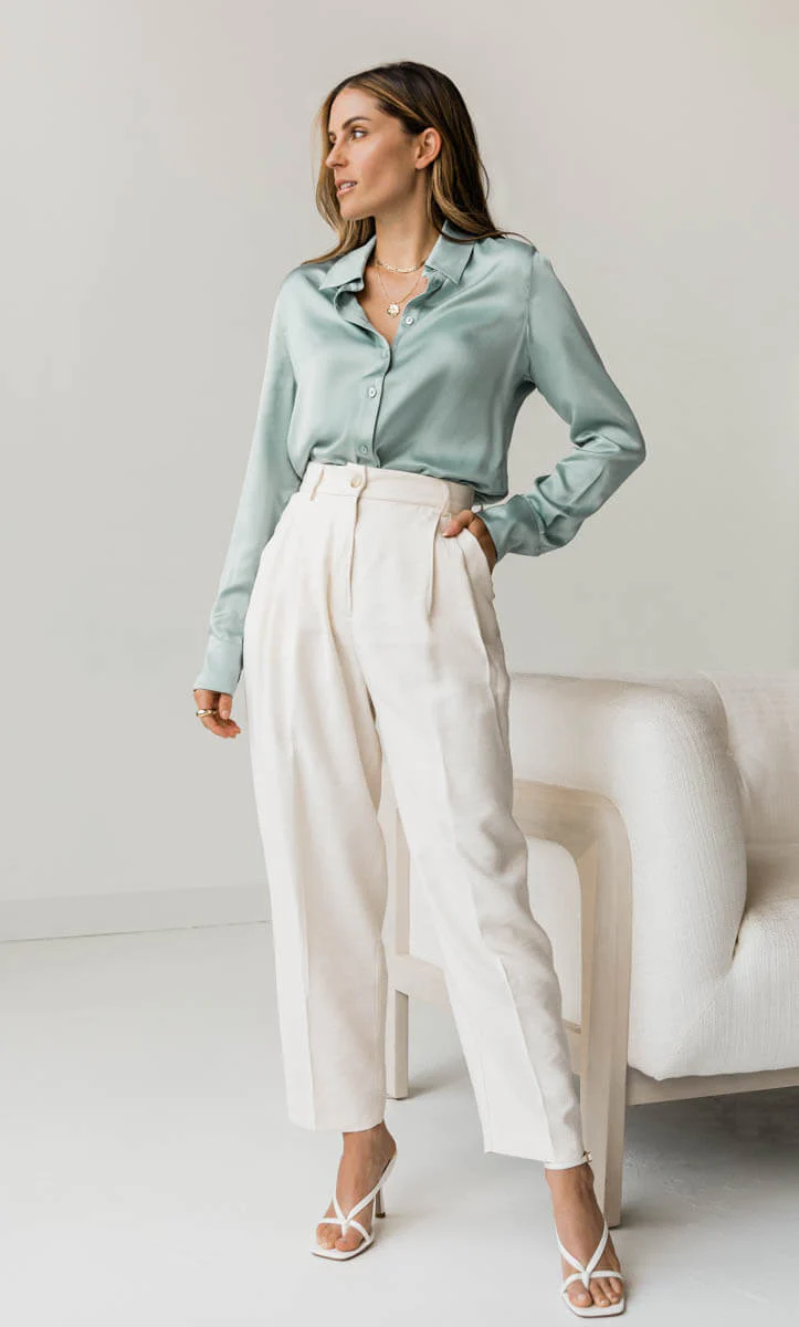 Monaco Silk Blouse - Image 31