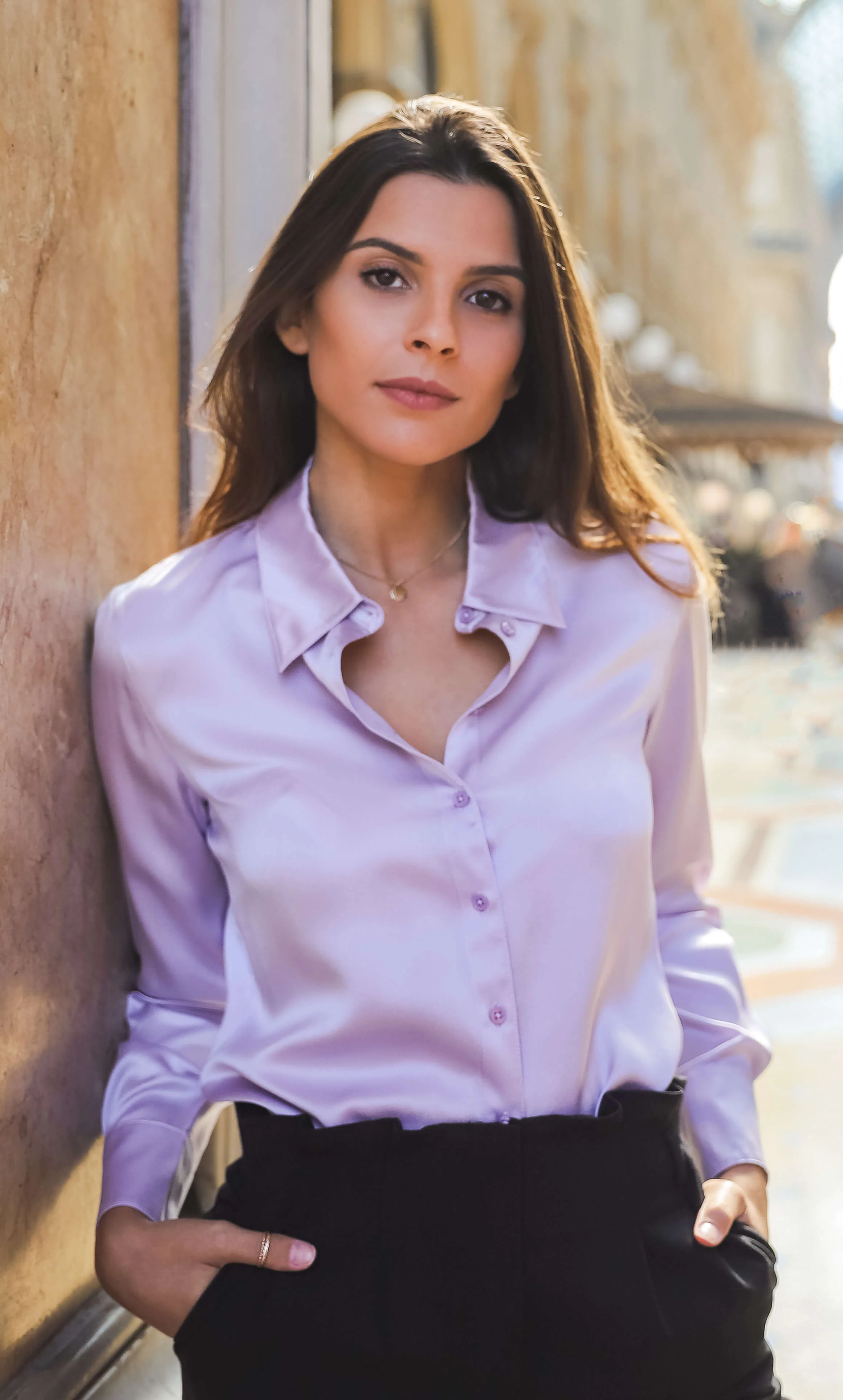 Monaco Silk Blouse - Image 39