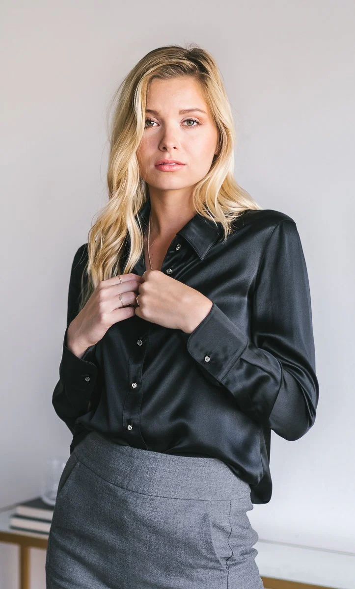 Monaco Silk Blouse - Image 47
