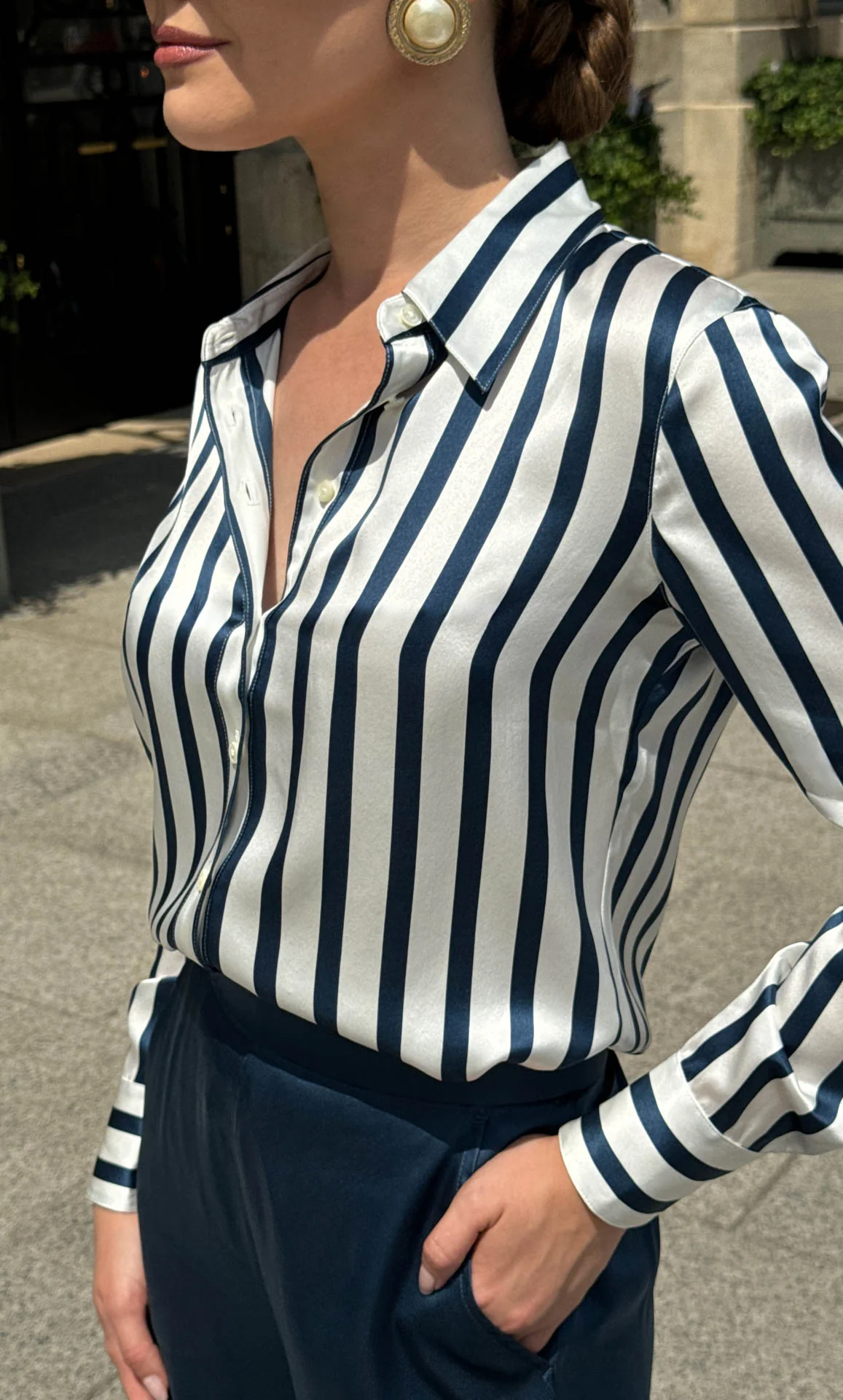 Monaco Silk Blouse - Image 5