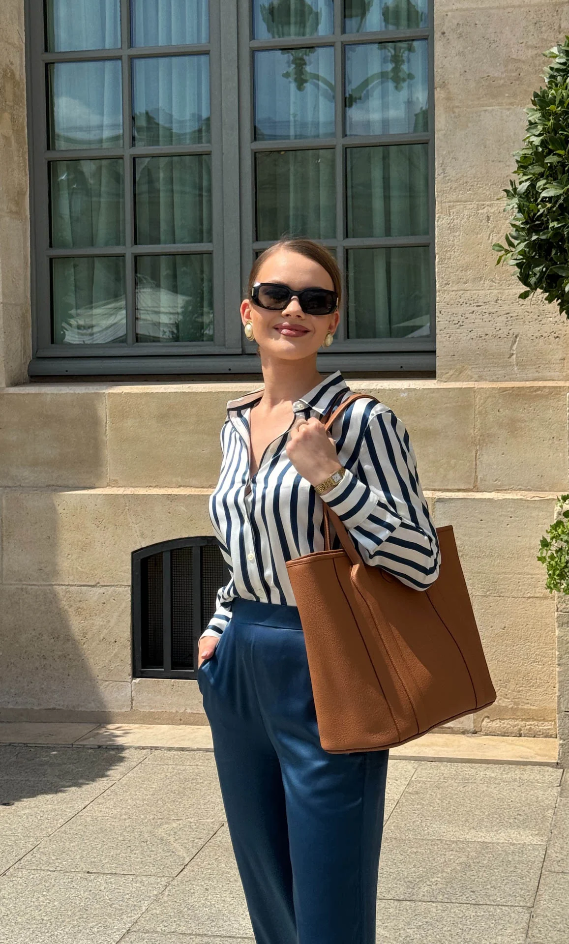 Monaco Silk Blouse - Image 7