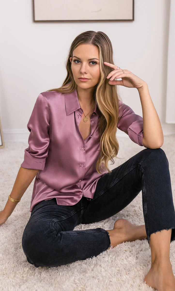 Monaco Silk Blouse - Image 8